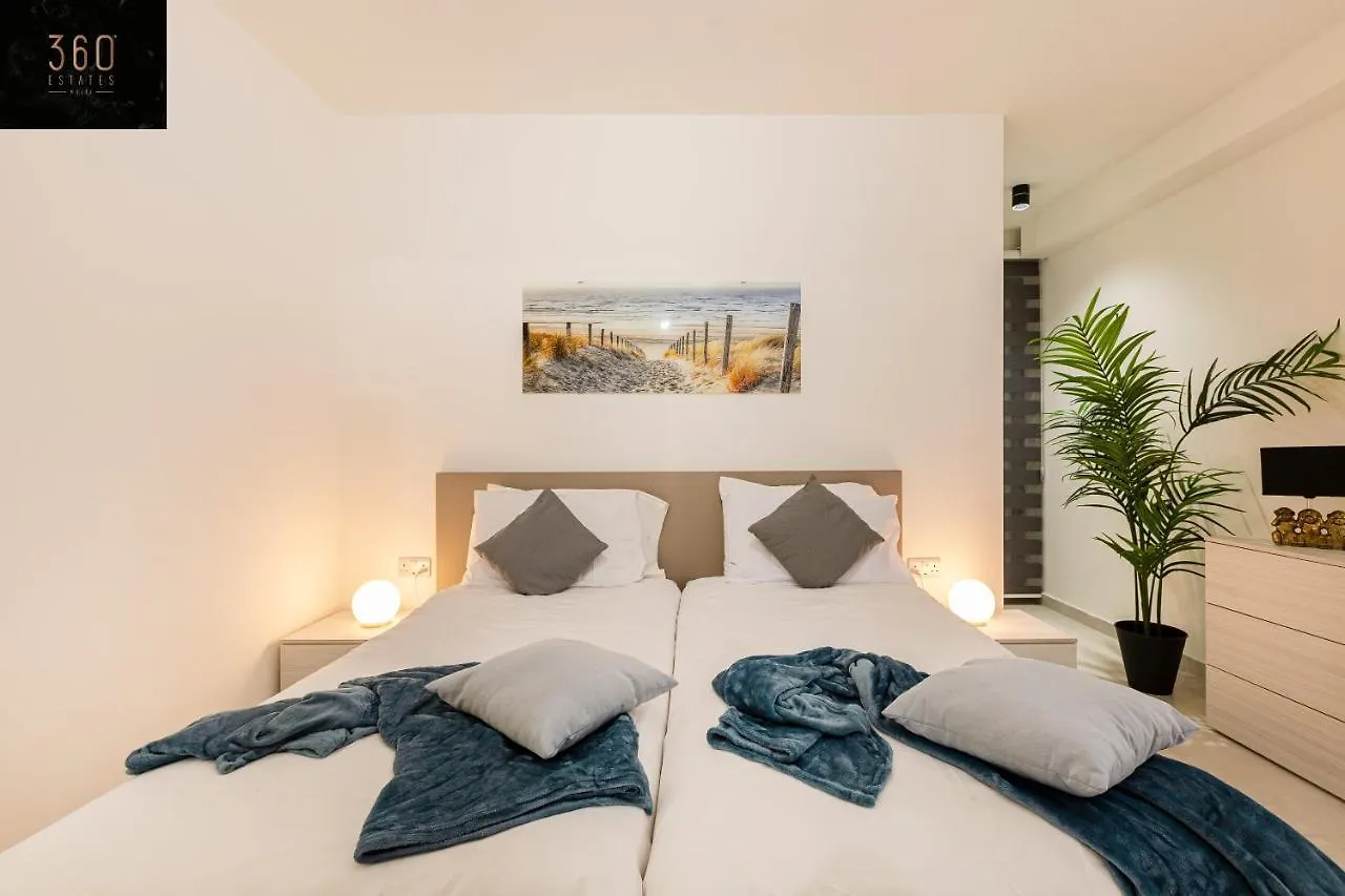 Beautiful, Cozy Apts Just Off The Promenade & Wifi By 360 Estates Sliema Malta