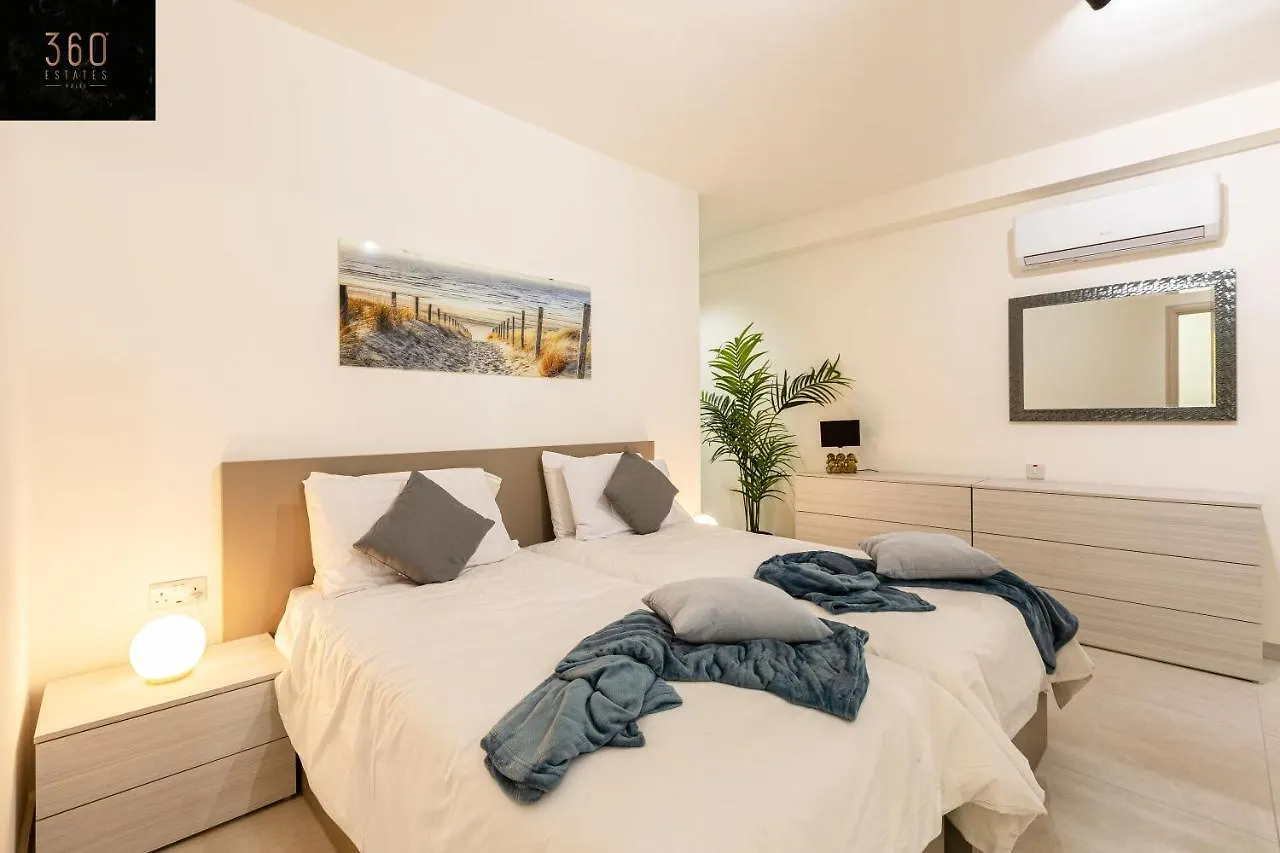 Apartment Beautiful, Cozy Apts Just Off The Promenade & Wifi By 360 Estates Sliema